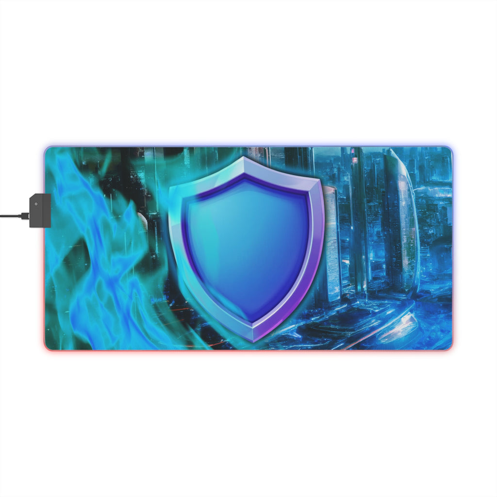 The Official Lua Shield LED Gaming Mouse Pad