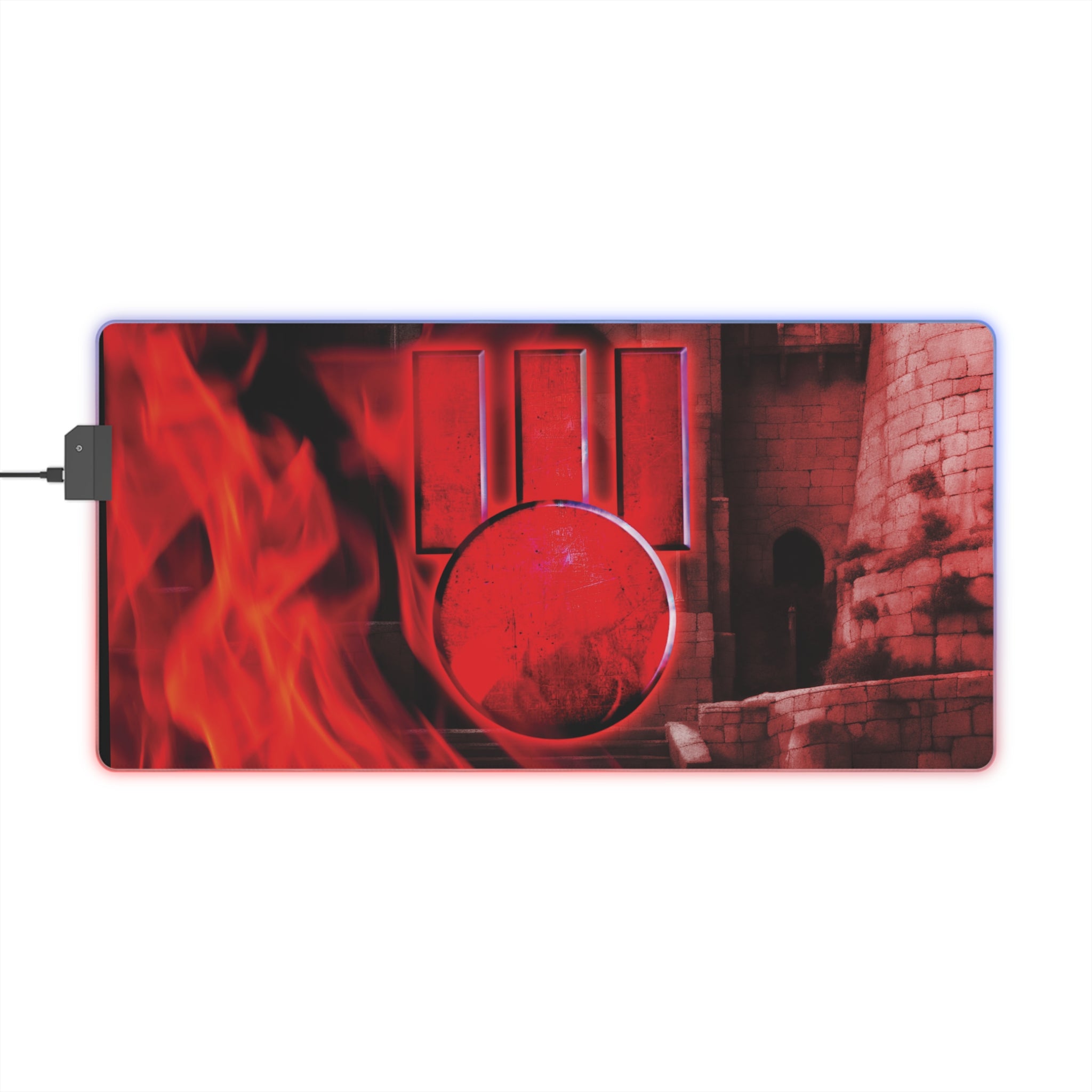 The Official Darkone's Empire LED Gaming Mouse Pad